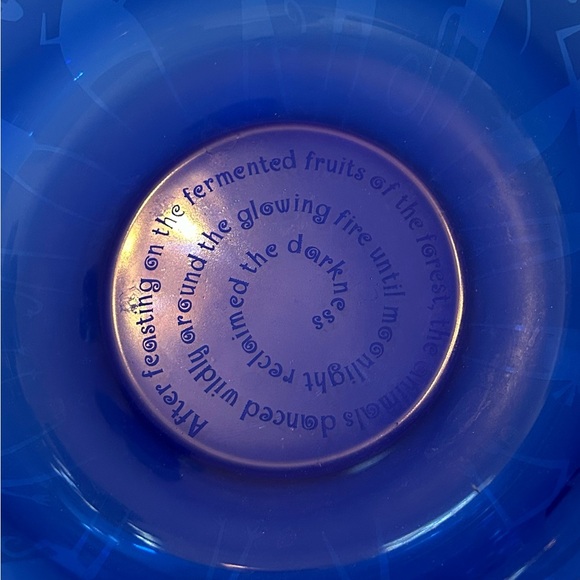 Cobalt Blue Bowl Signed by Artist - Picture 8 of 9